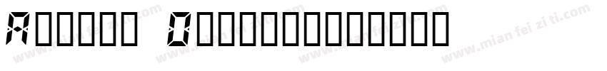 Alipay Digital字体转换